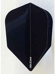 McCoy Darts McCoy Xtra Strong Standard Solid Black Dart Flight