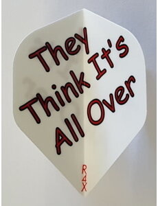 McCoy Darts McCoy R4X Standard They Think Its All Over Dart Flight