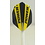 McCoy Darts McCoy Power Max Standard Solid Yellow and Black Dart Flight