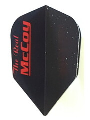 McCoy Darts McCoy Xtra Strong Standard Black and Red The Real McCoy Dart Flight