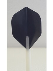 McCoy Darts McCoy Power Max Standard Solid Black Dart Flight