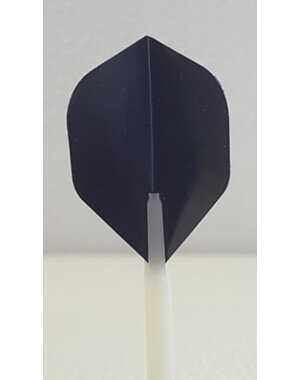 McCoy Darts McCoy Power Max Standard Solid Black Dart Flight