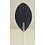 McCoy Darts McCoy Power Max Pear Solid Black Dart Flight