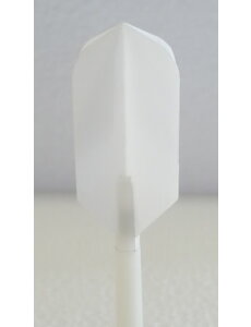 McCoy Darts McCoy Power Max Slim Solid White Dart Flight