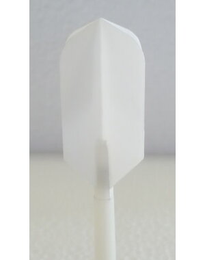 McCoy Darts McCoy Power Max Slim Solid White Dart Flight