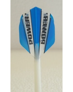 McCoy Darts McCoy Power Max Standard Transparent Blue and Clear Dart Flight