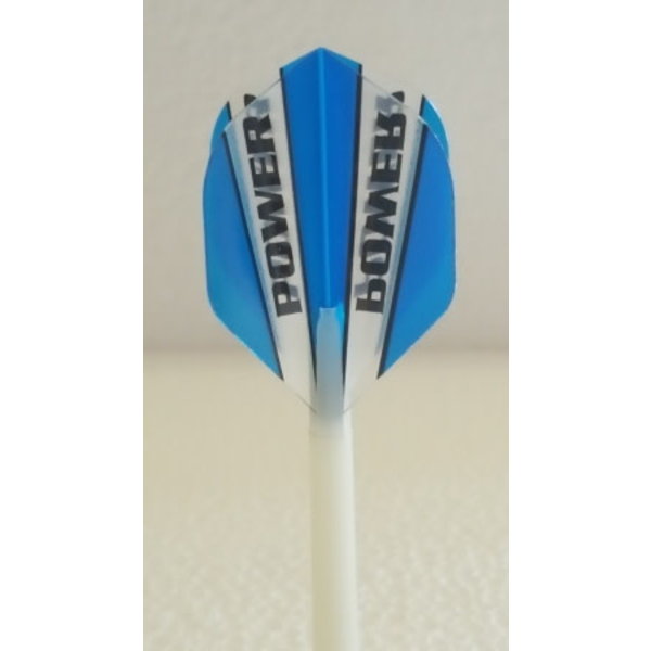 McCoy Darts McCoy Power Max Standard Transparent Blue and Clear Dart Flight