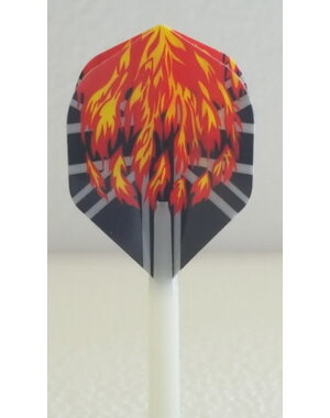 McCoy Darts McCoy Power Max Standard Union Jack on Fire Dart Flight