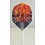McCoy Darts McCoy Power Max Standard Union Jack on Fire Dart Flight