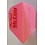 McCoy Darts McCoy Xtra Strong Standard Fluro Pink with Red Text The Real McCoy Dart Flight