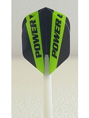 McCoy Darts McCoy Power Max Standard Solid Green and Black Dart Flight