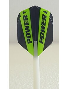 McCoy Darts McCoy Power Max Standard Solid Green and Black Dart Flight