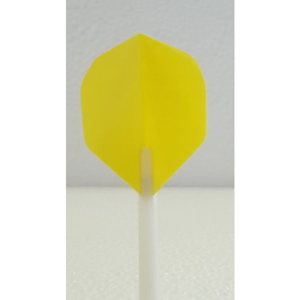 McCoy Darts McCoy Power Max Standard Solid Yellow Dart Flight