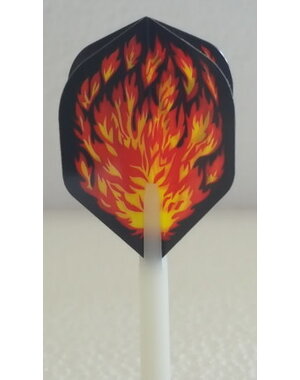 McCoy Darts McCoy Power Max Standard Solid Flames on Fire Dart Flight