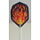 McCoy Darts McCoy Power Max Standard Solid Flames on Fire Dart Flight