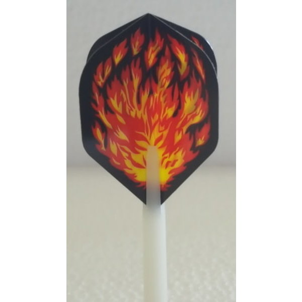 McCoy Darts McCoy Power Max Standard Solid Flames on Fire Dart Flight
