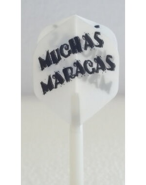 McCoy Darts McCoy Power Max Standard Solid White Muchas Maracas Dart Flight