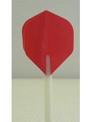 McCoy Darts McCoy Power Max Standard Solid Red Dart Flight
