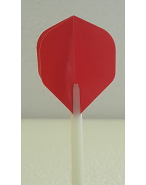 McCoy Darts McCoy Power Max Standard Solid Red Dart Flight
