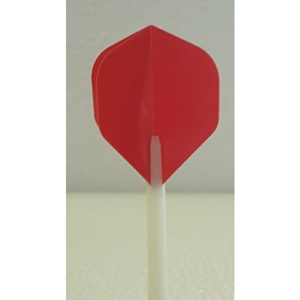 McCoy Darts McCoy Power Max Standard Solid Red Dart Flight