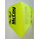 McCoy Darts McCoy Xtra Strong Standard Fluro Yellow with Black Text The Real McCoy Dart Flight