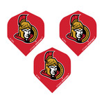 NHL NHL Ottawa Senators Standard Dart Flights