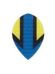 Nylon Blue Arrow Pear Nylon Dart Flight