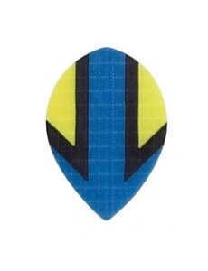 Nylon Blue Arrow Pear Nylon Dart Flight