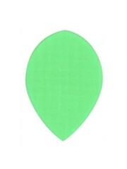 Nylon Fluro Green Pear Nylon Dart Flight