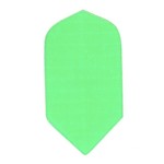 Nylon Fluro Green Slim Nylon Dart Flight