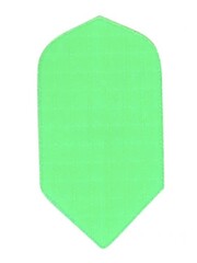 Nylon Fluro Green Slim Nylon Dart Flight