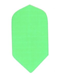 Nylon Fluro Green Slim Nylon Dart Flight