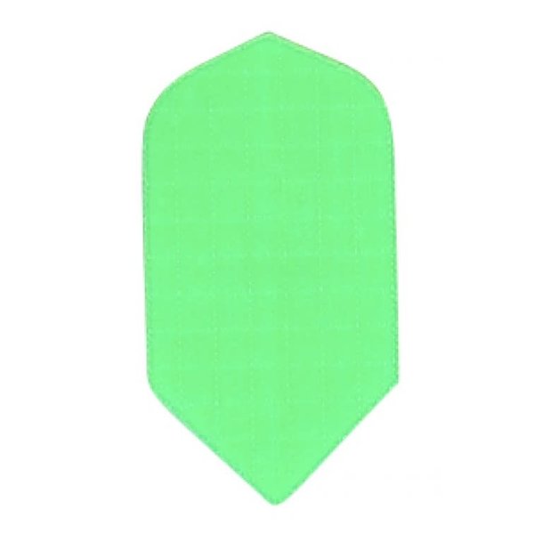 Nylon Fluro Green Slim Nylon Dart Flight