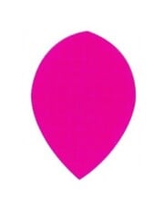 Nylon Fluro Pink Pear Nylon Dart Flight