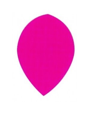 Nylon Fluro Pink Pear Nylon Dart Flight