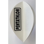 PENTATHLON Pentathlon Solid White Pear Dart Flight