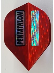 PENTATHLON Pentathlon Red Silver Standard Dart Flights
