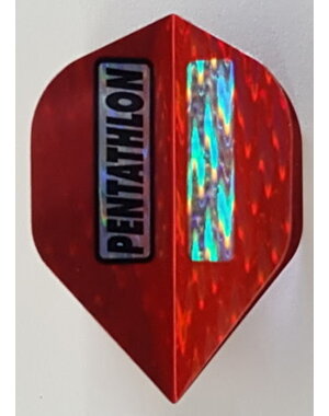 PENTATHLON Pentathlon Red Silver Standard Dart Flights