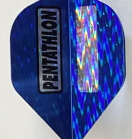 PENTATHLON Pentathlon Blue Silver Standard Dart Flight