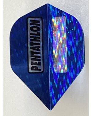 PENTATHLON Pentathlon Blue Silver Standard Dart Flights