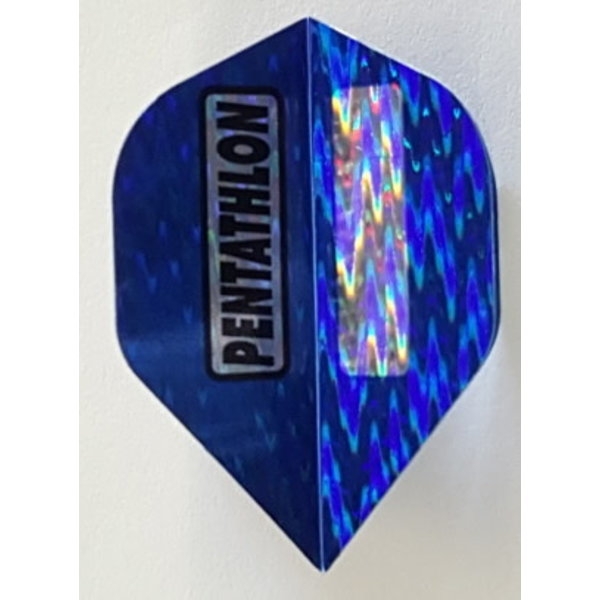 PENTATHLON Pentathlon Blue Silver Standard Dart Flights
