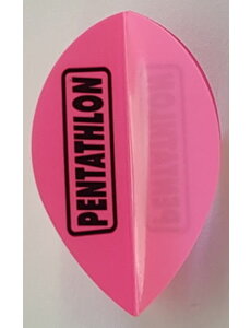 PENTATHLON Pentathlon Pear Fluro Pink Dart Flights