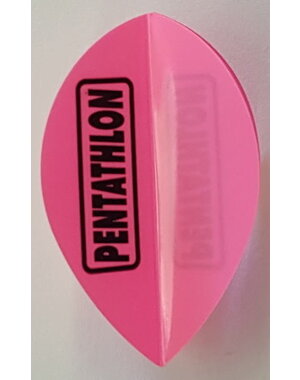 PENTATHLON Pentathlon Pear Fluro Pink Dart Flights