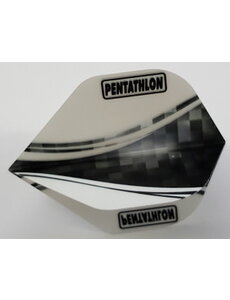 PENTATHLON Pentathlon Vizion Swirl Black Standard Dart Flights