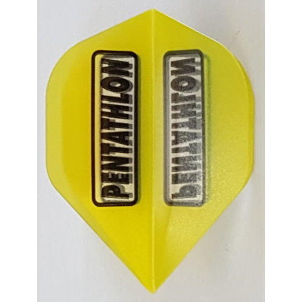 PENTATHLON Pentathlon Yellow Standard Dart Flight