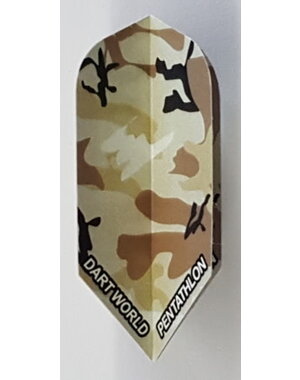 PENTATHLON Pentathlon Light Camo Slim Dart Flights
