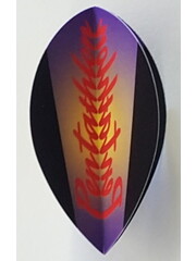 PENTATHLON Pentathlon Multi Color Scroll Pear Dart Flights