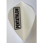 PENTATHLON Pentathlon Solid White Kite Dart Flight