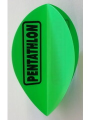 PENTATHLON Pentathlon Pear Fluro Green Dart Flights