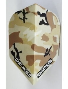 PENTATHLON Pentathlon Light Camo Standard Dart Flights